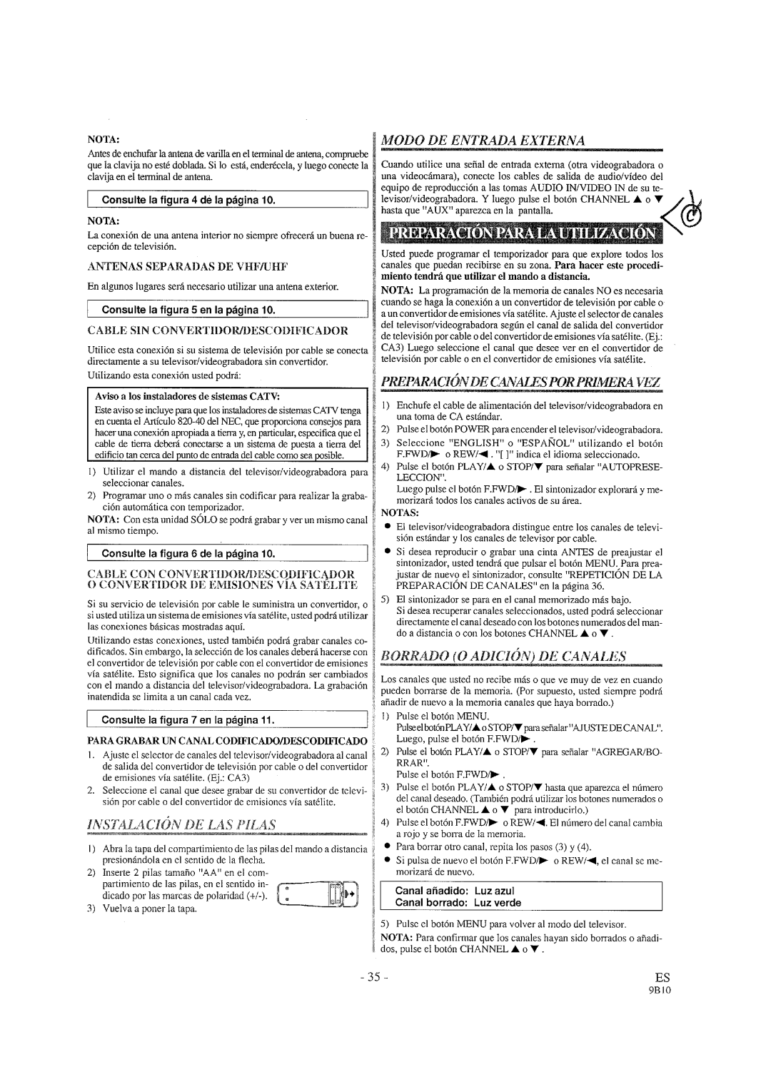 Sylvania W3913LC manual 