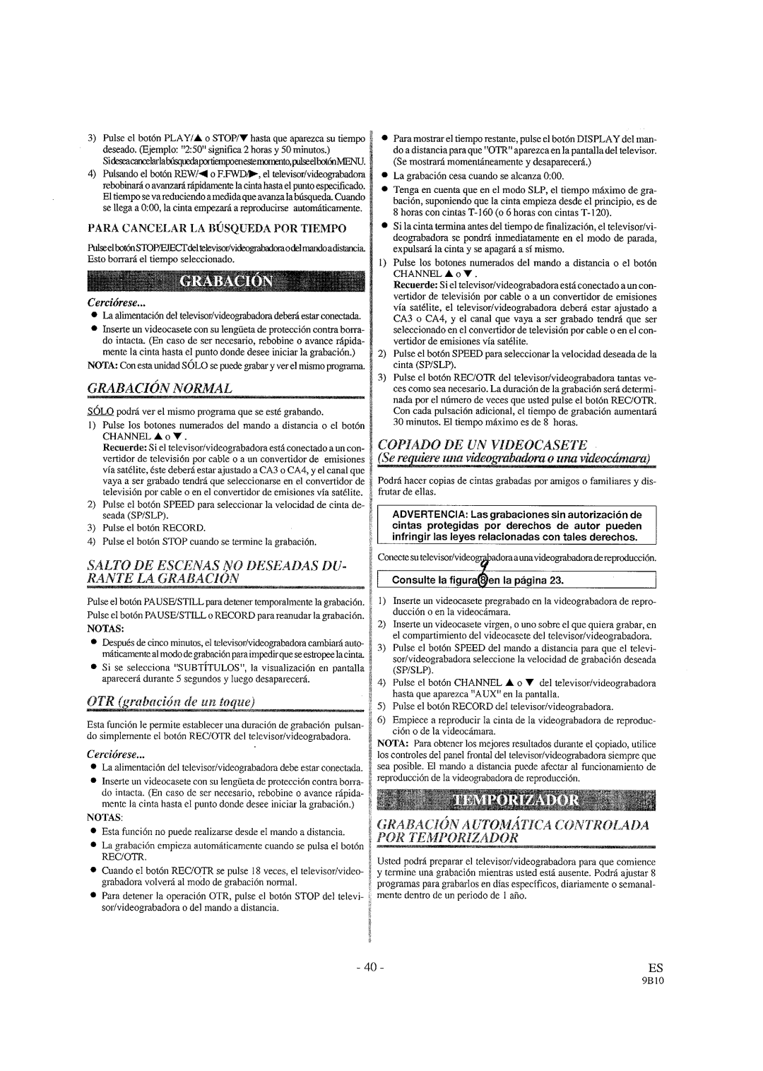 Sylvania W3913LC manual 