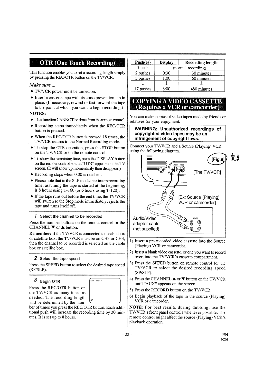 Sylvania W3913LC manual 