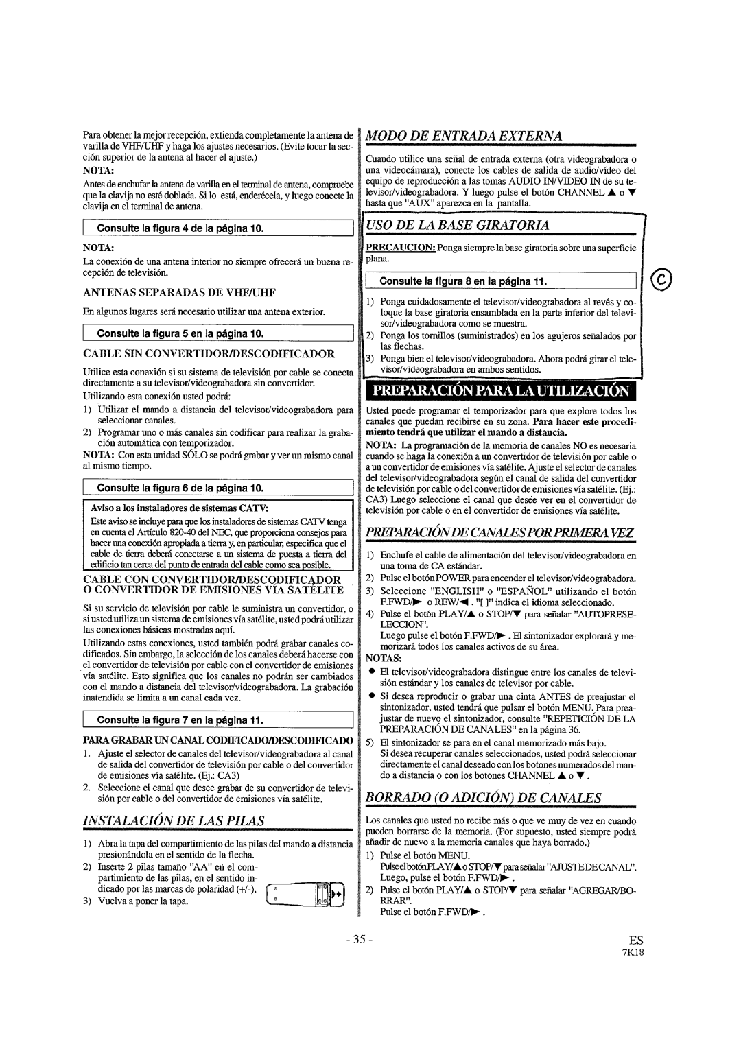 Sylvania W3913LC manual 