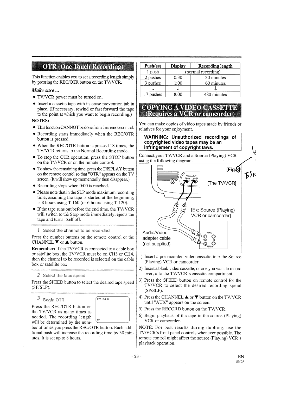 Sylvania W3913LC manual 