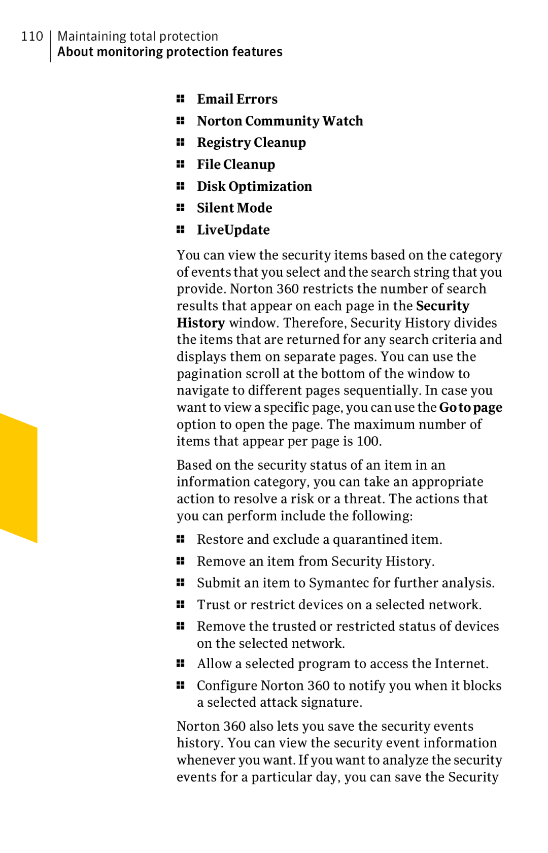 Symantec 11022527 manual 