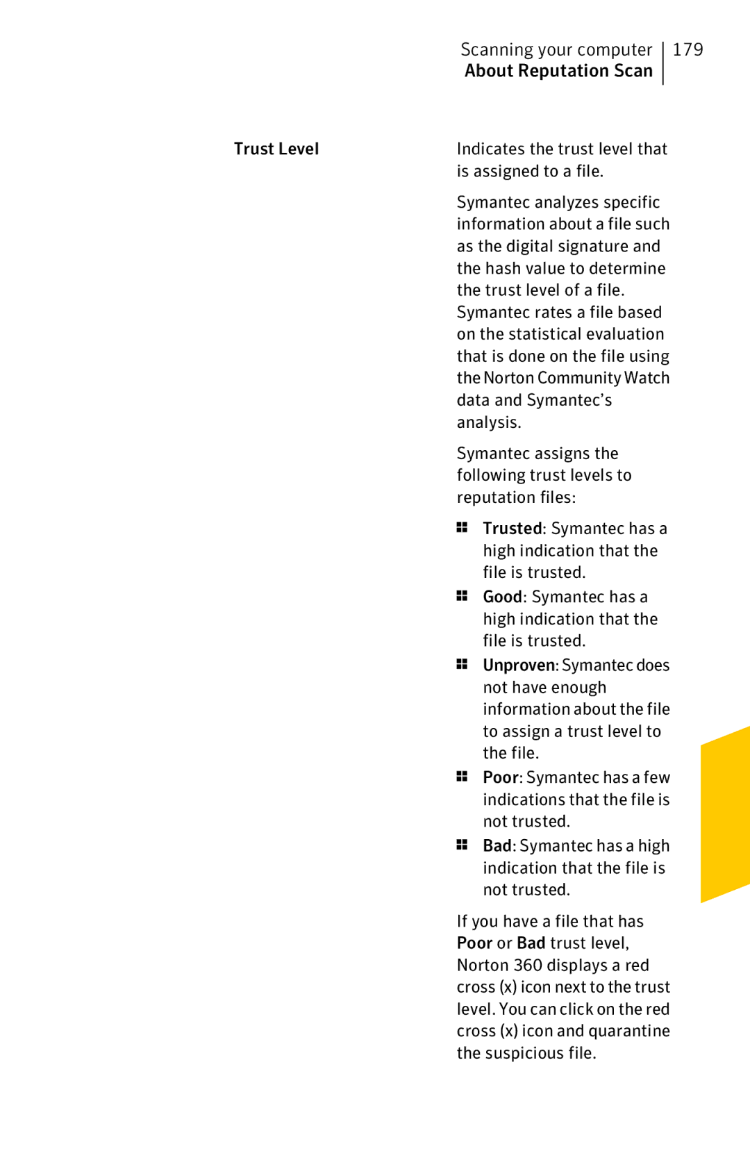 Symantec 11022527 manual Scanning your computer 