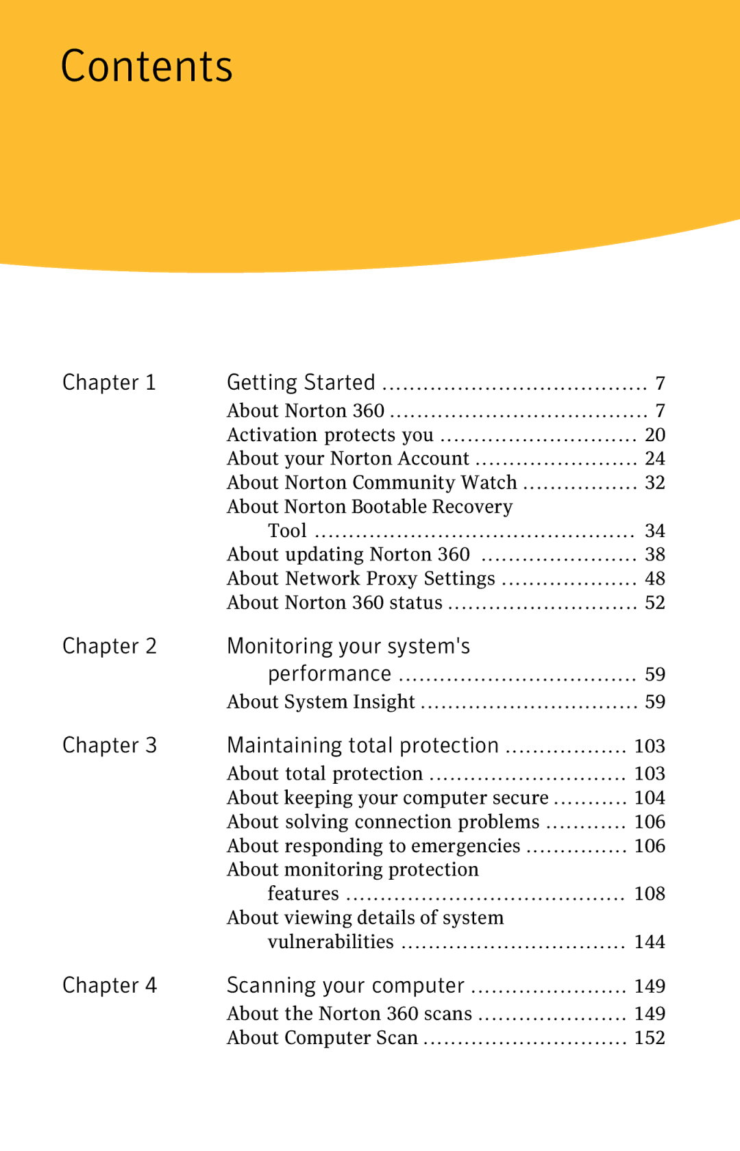 Symantec 11022527 manual Contents 