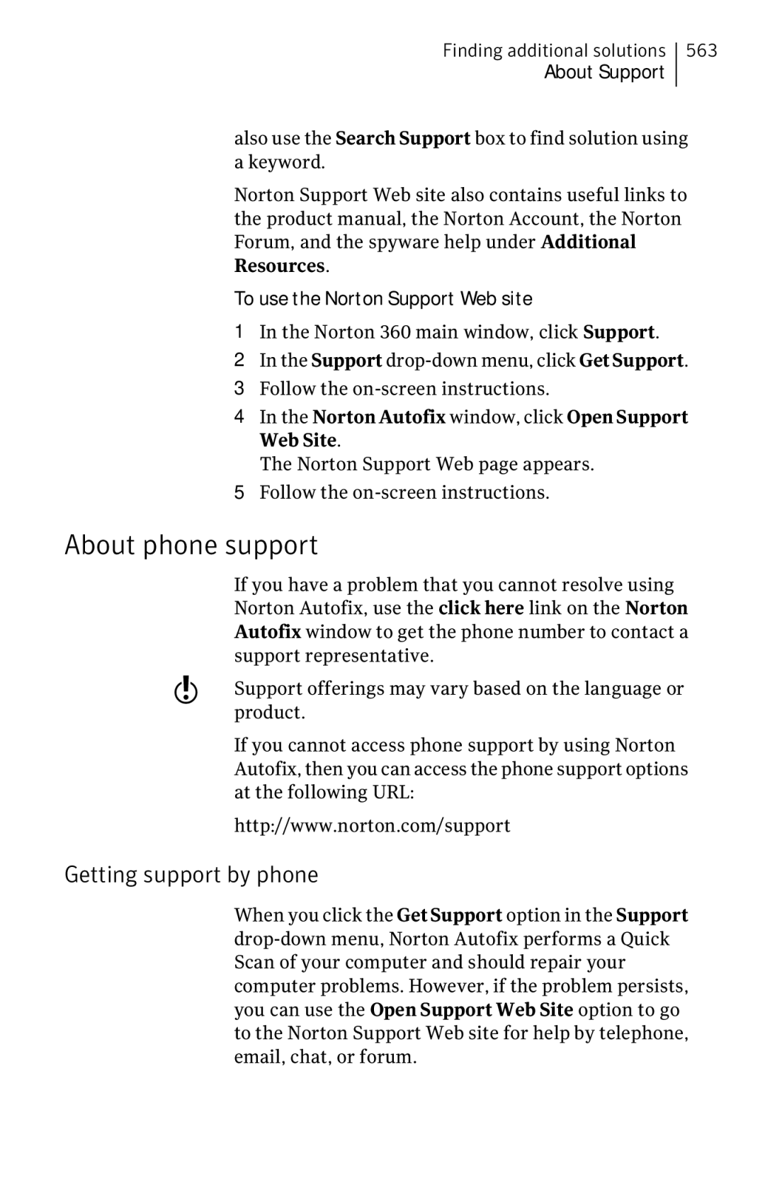 Symantec 11022527 manual About phone support, Getting support by phone 