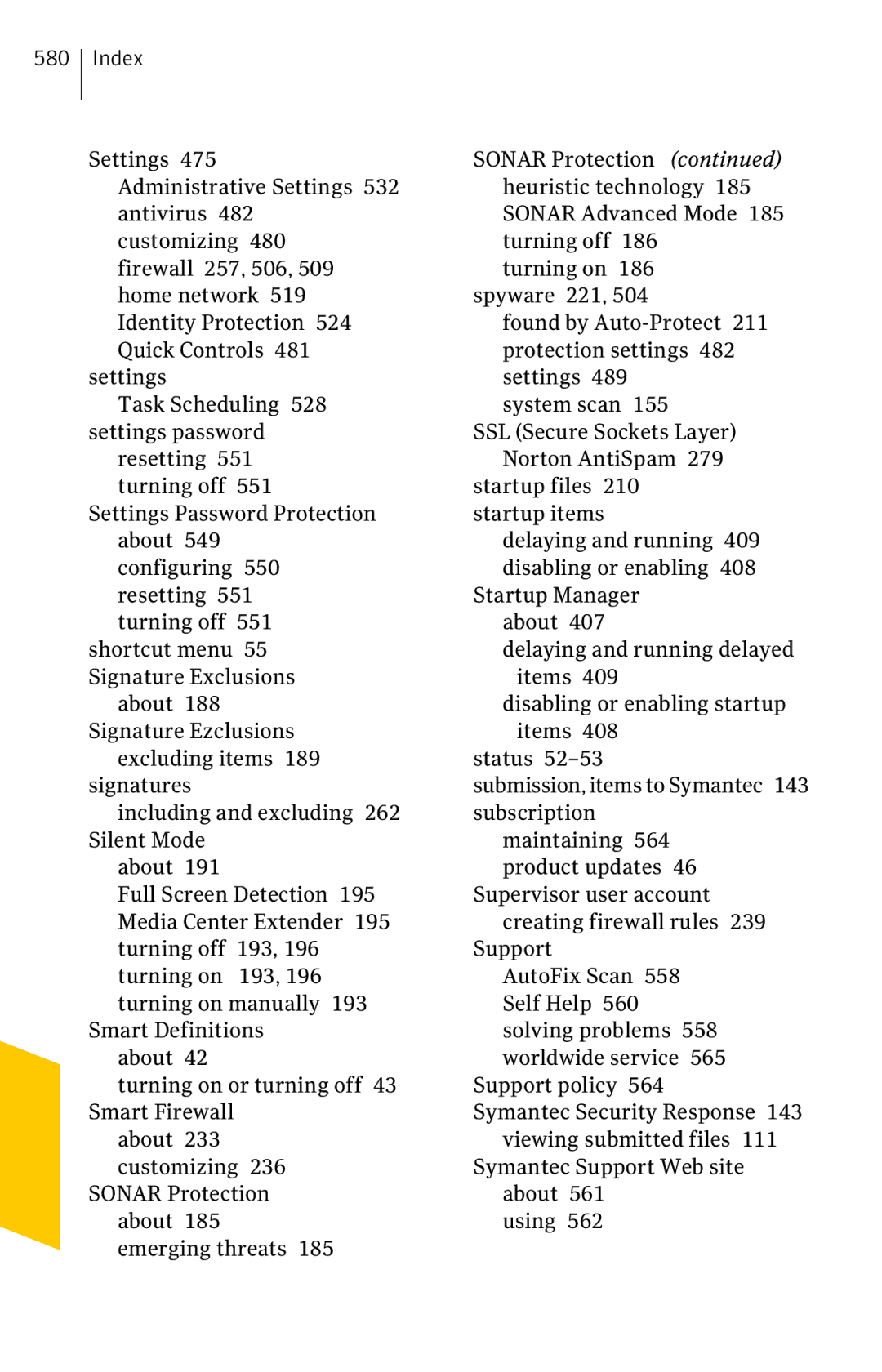 Symantec 11022527 manual Submission, items to Symantec 