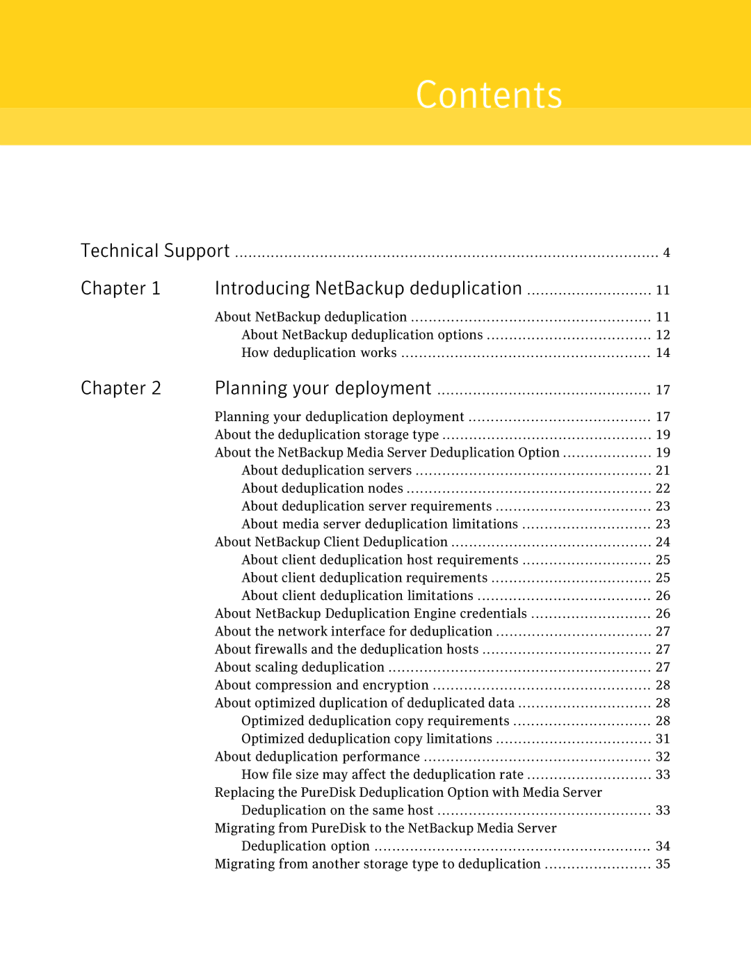 Symantec 7 manual Contents 