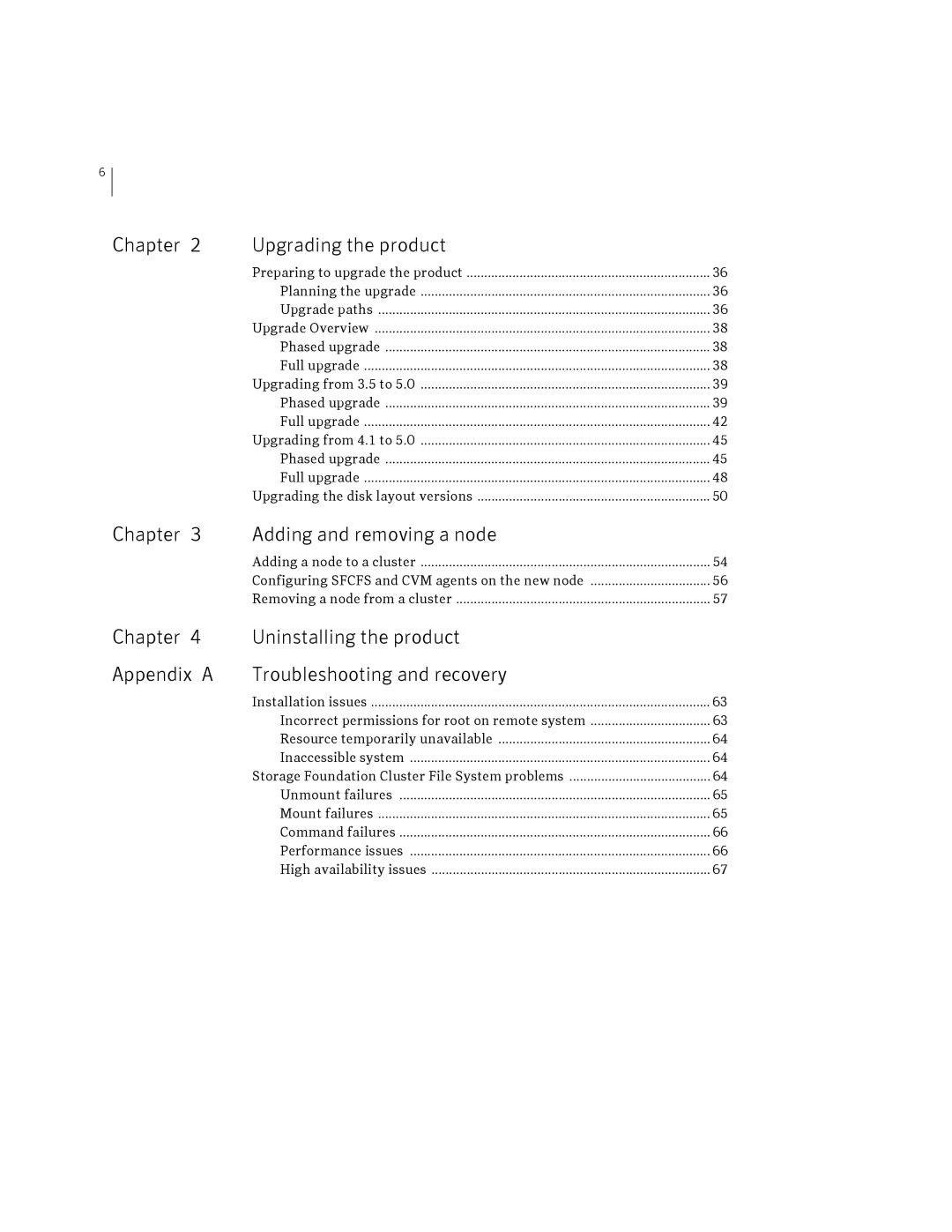 Symantec HP-UX manual Chapter Upgrading the product, Adding a node to a cluster 