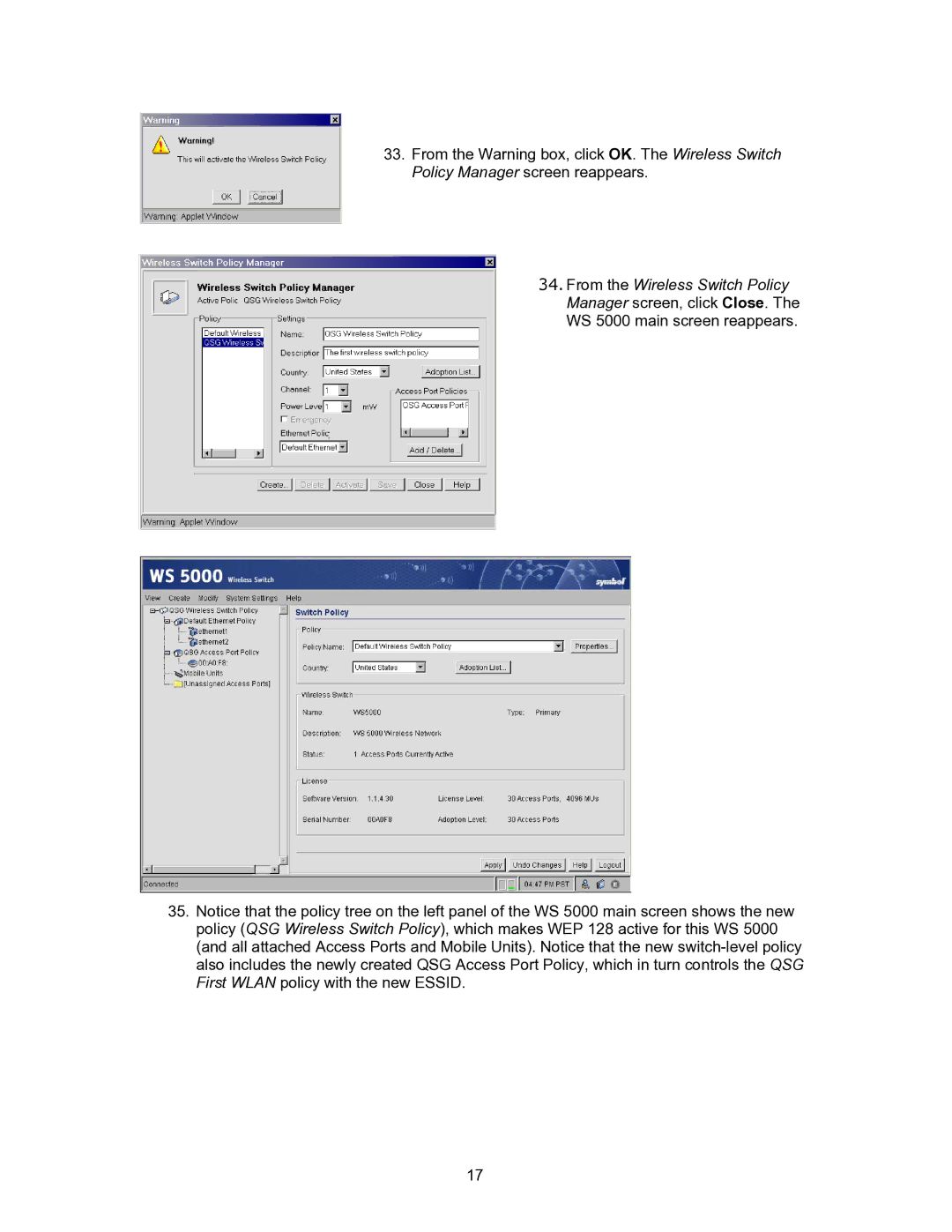 Symbol Technologies WS 5000 manual 