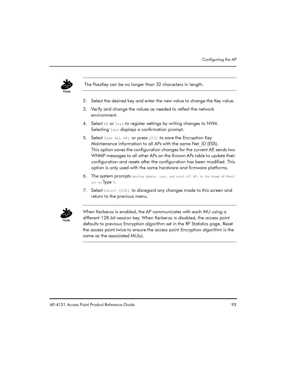 Symbol Technologies AP-4131 manual Configuring the AP 