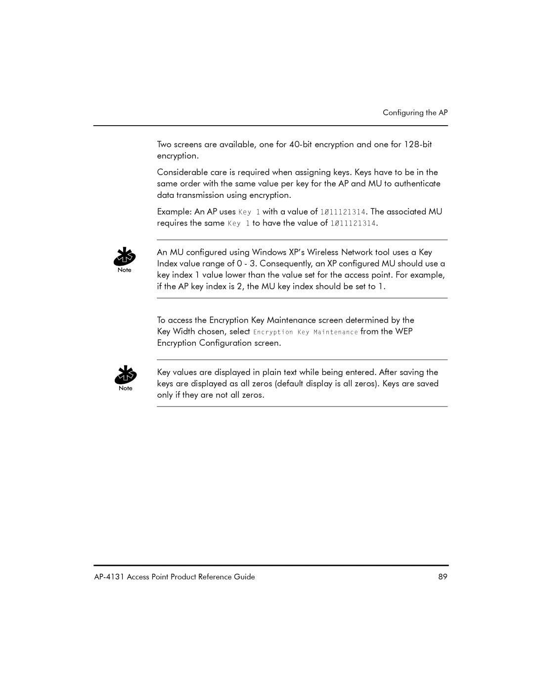 Symbol Technologies AP-4131 manual Configuring the AP 