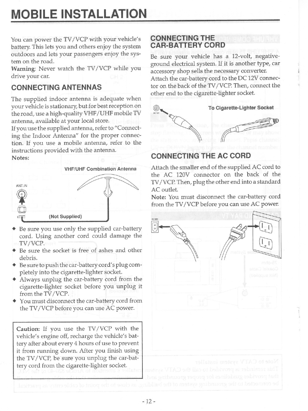 Symphonic 9 TVCP manual 