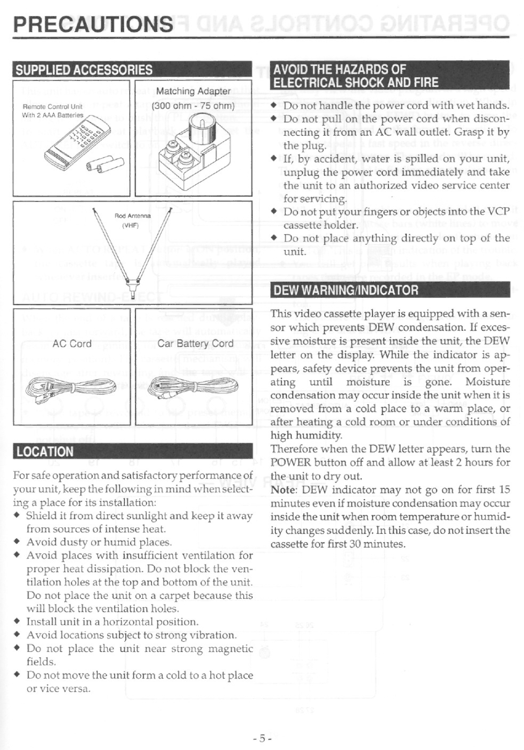 Symphonic 9 TVCP manual 