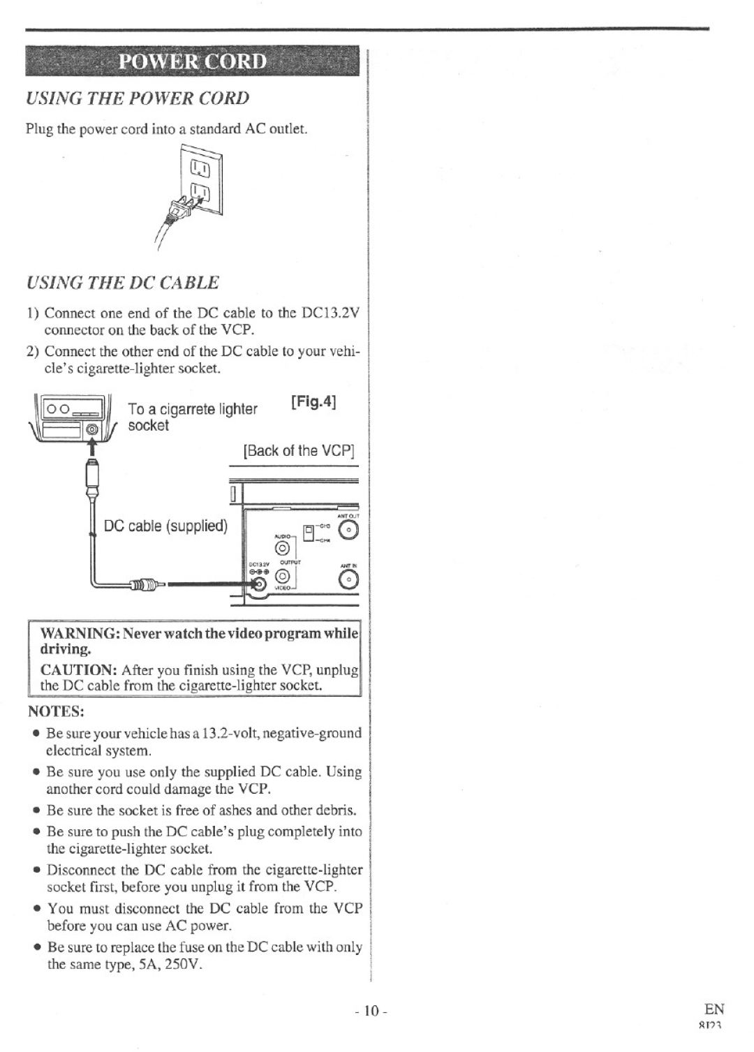 Symphonic SP1910, F1810M manual 