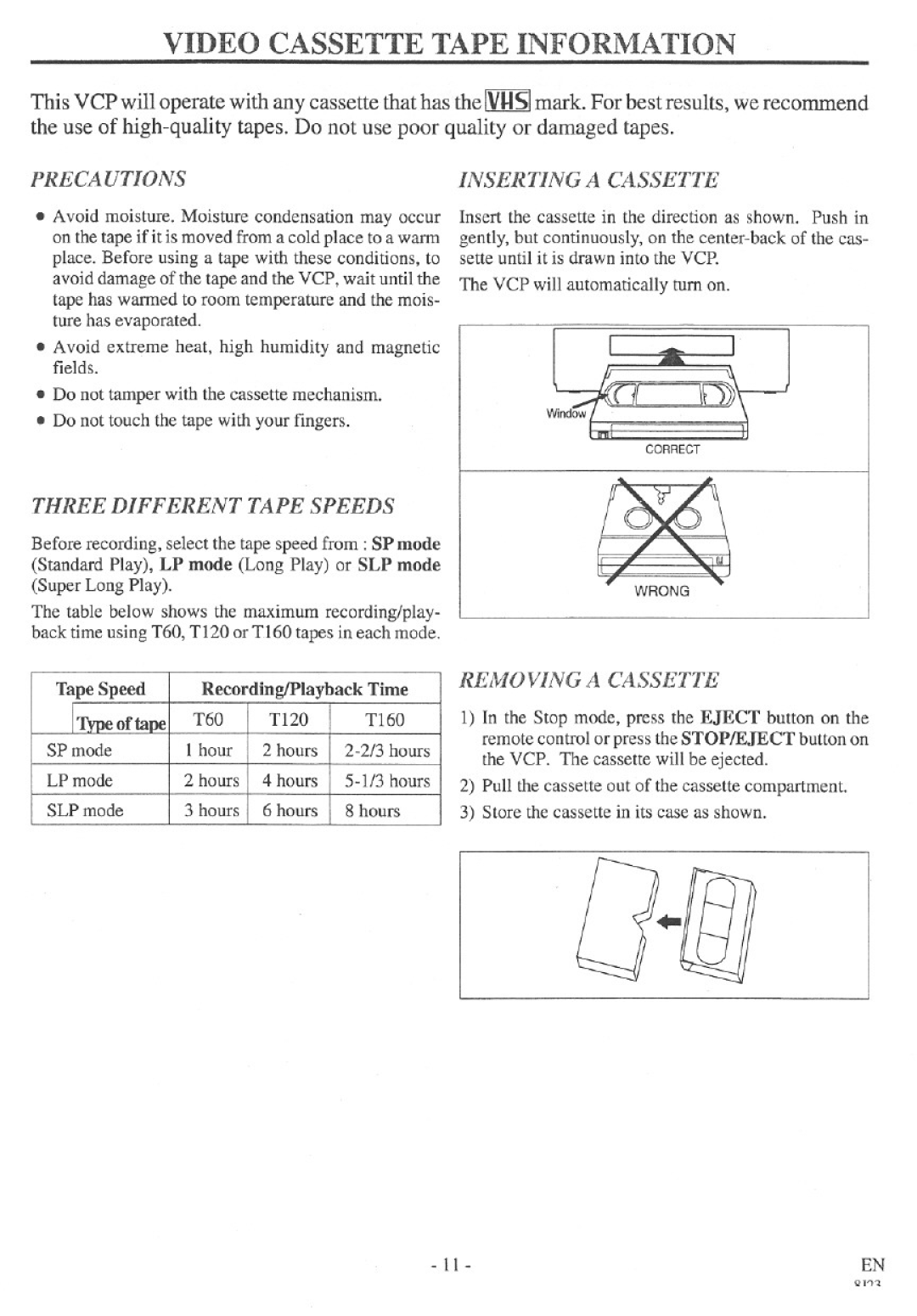 Symphonic F1810M, SP1910 manual 