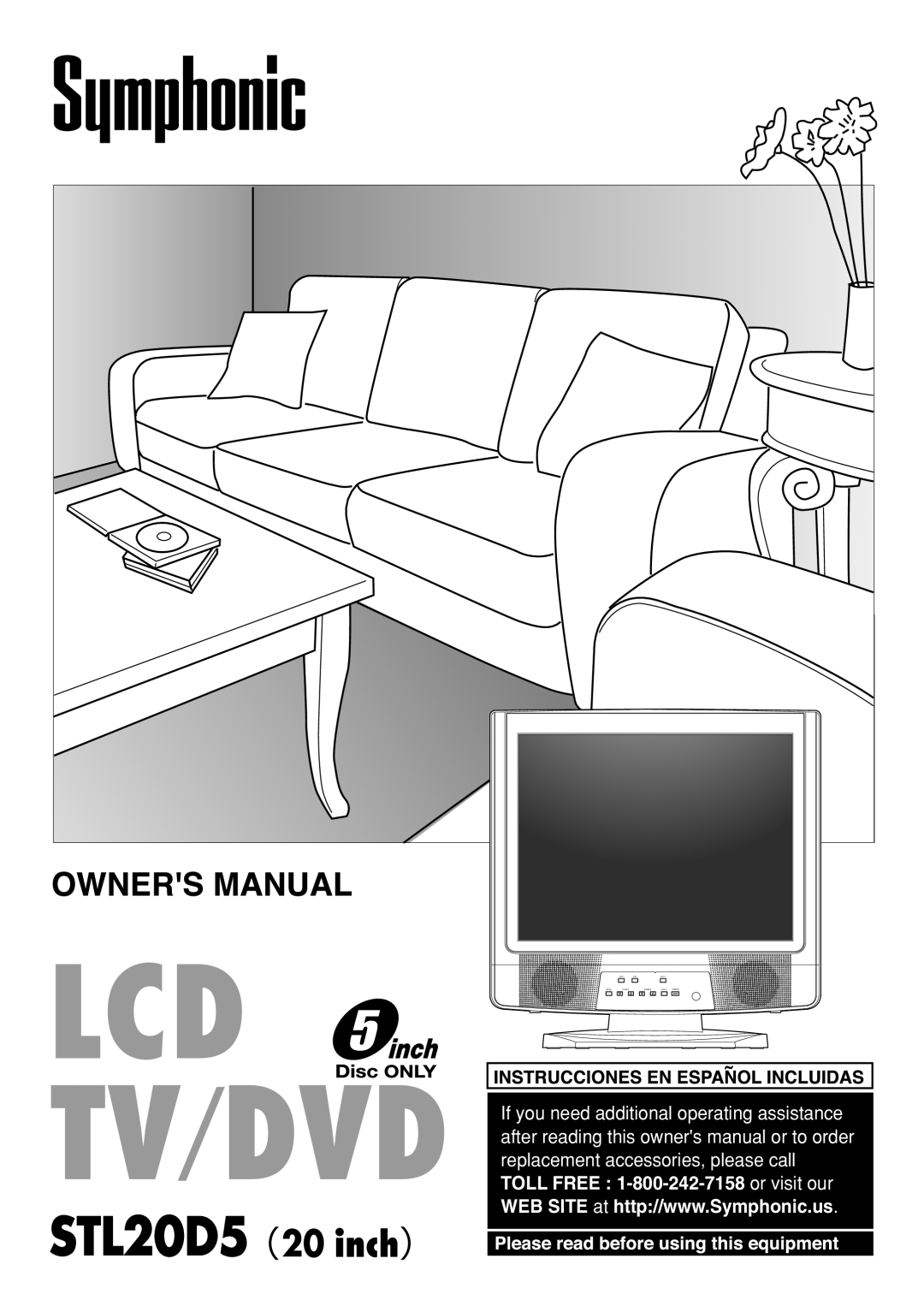 Symphonic STL20D5 owner manual 