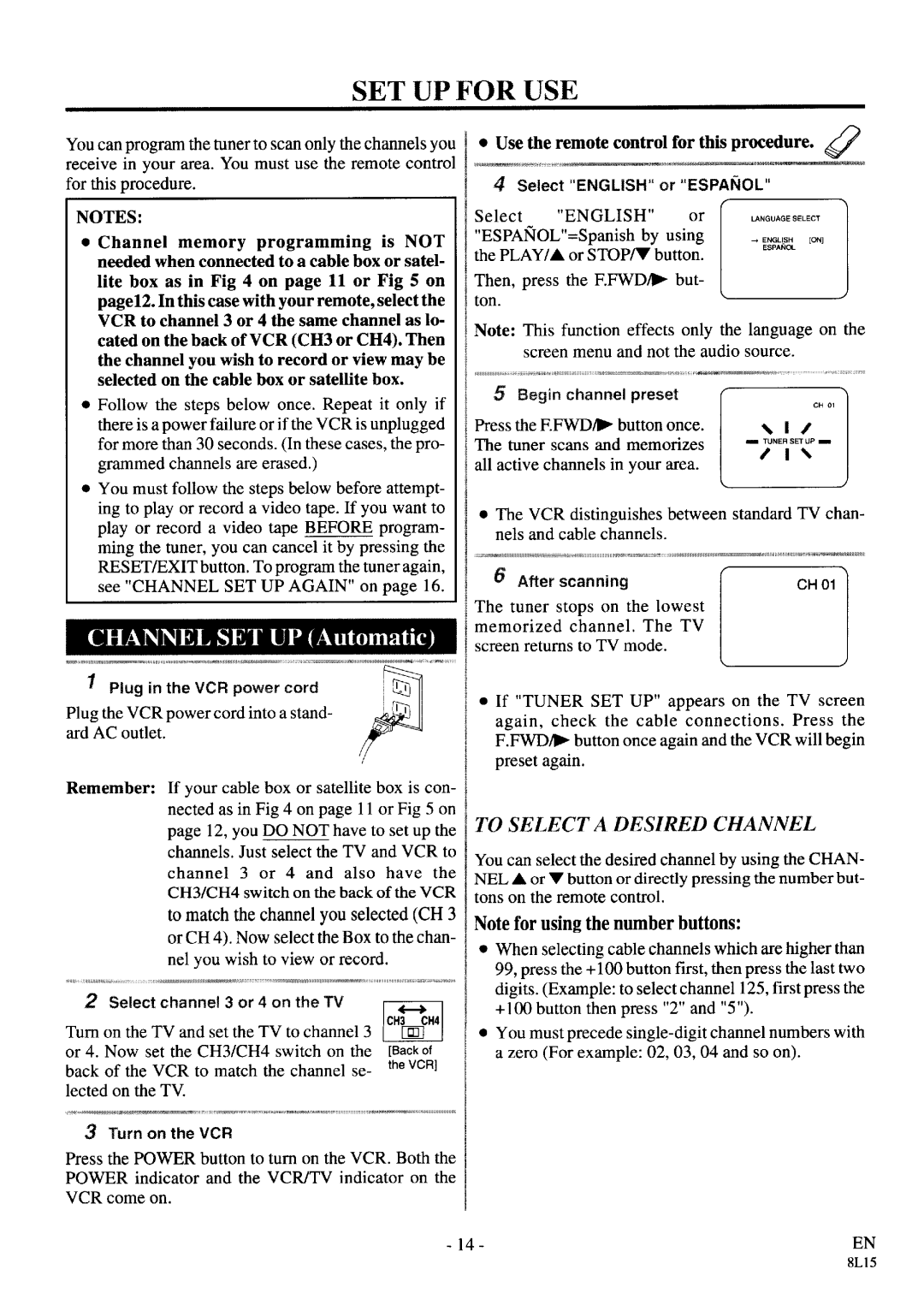 Symphonic VR-69WF manual 