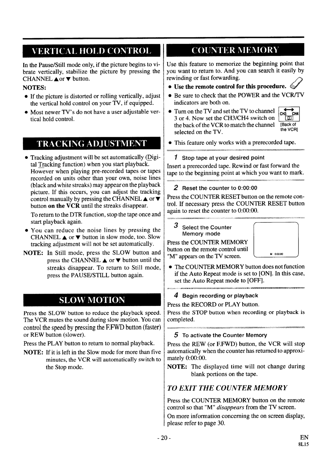 Symphonic VR-69WF manual 