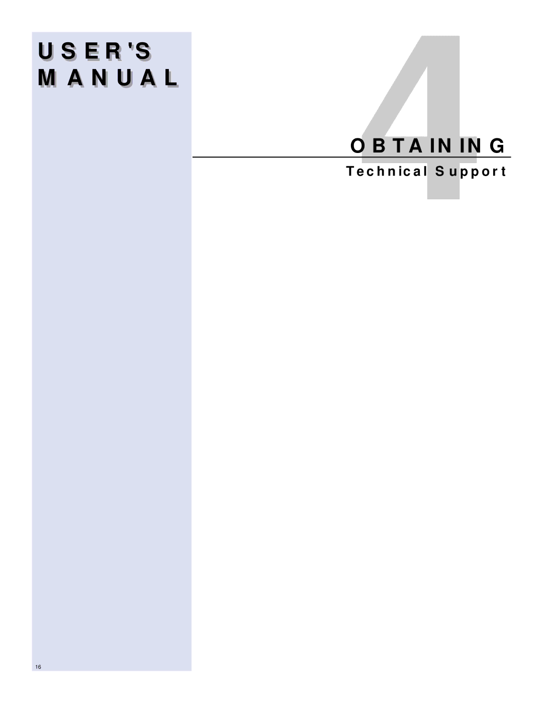 T. S. MicroTech IEEE1394 user manual USERSS4 Manual, Obtaining 