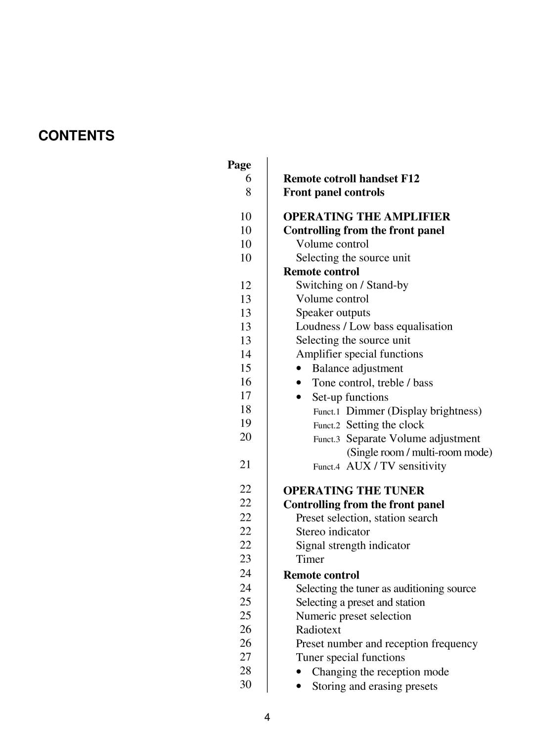 T+A Elektroakustik K1 CD-RECEIVER operating instructions Contents 