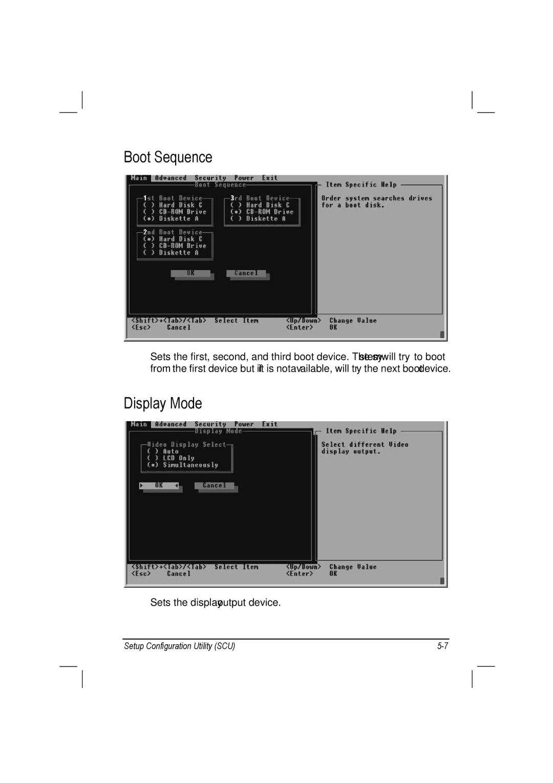 TAG 10 manual Boot Sequence, Display Mode 