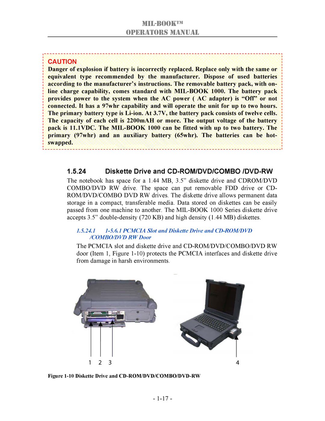 TAG 1000 manual Diskette Drive and CD-ROM/DVD/COMBO /DVD-RW, Diskette Drive and CD-ROM/DVD/COMBO/DVD-RW 