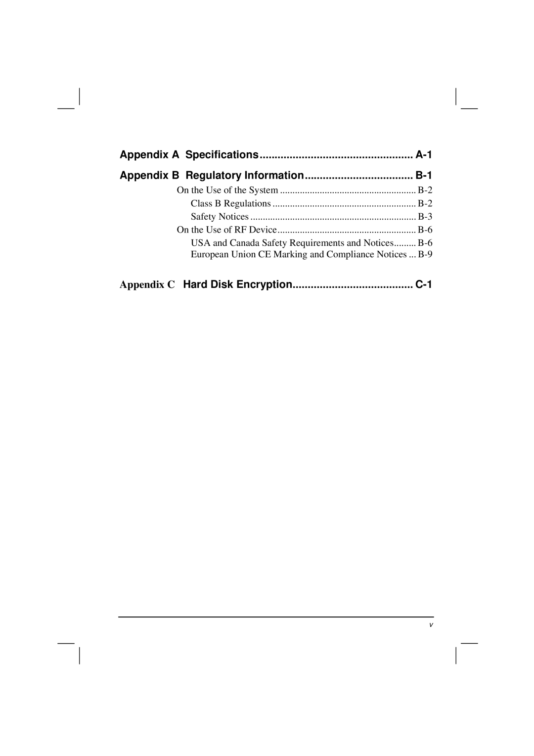 TAG MIL-BOOK 200 Series manual Appendix C Hard Disk Encryption 