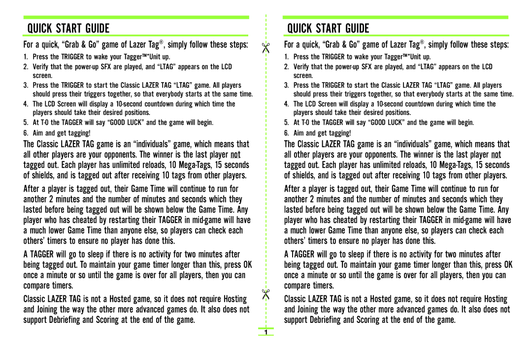 TAG Player System manual Quick Start Guide, Aim and get tagging 