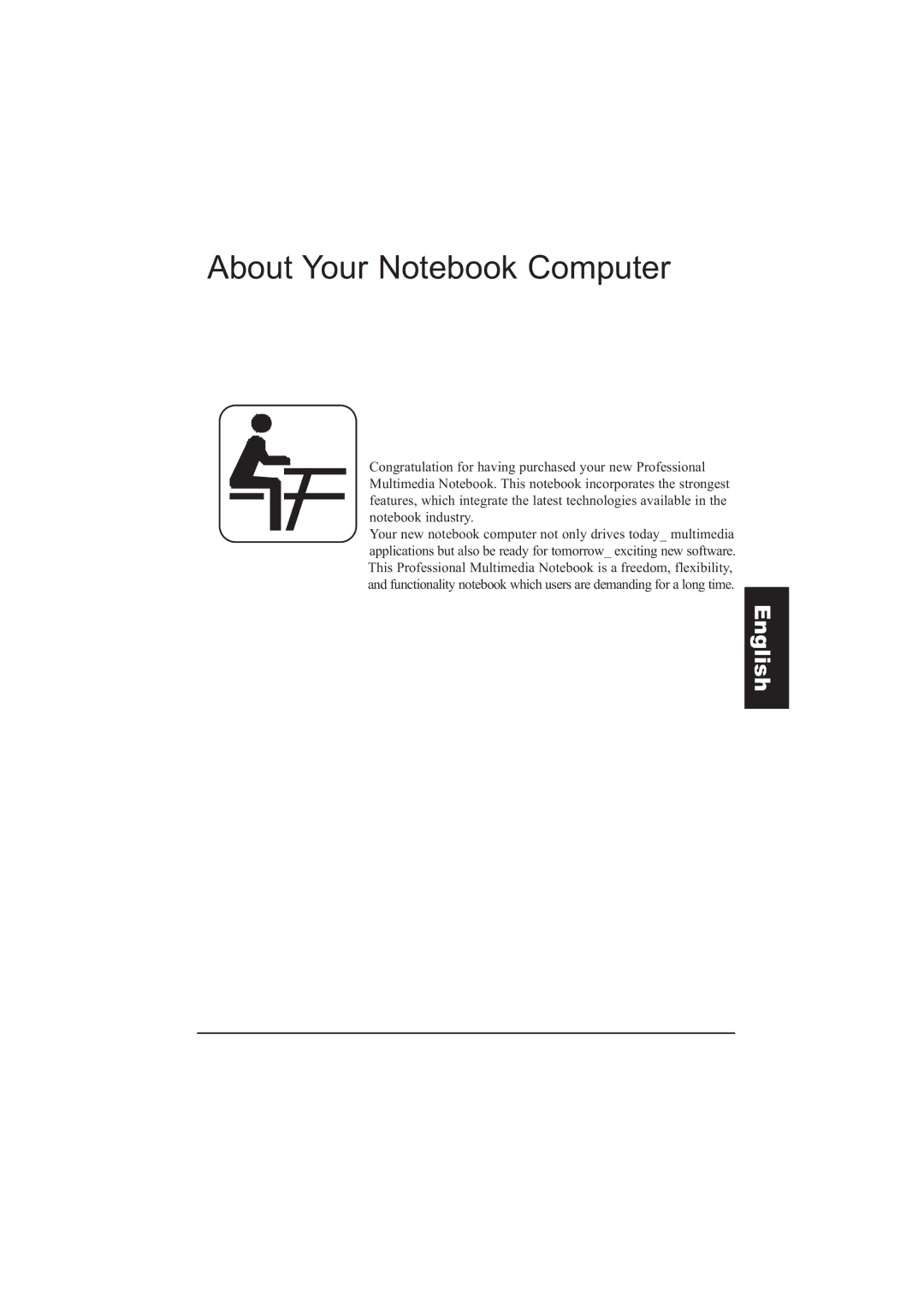 Taiwan Electrical & Electronic Manufacturers N930R manual About Your Notebook Computer 