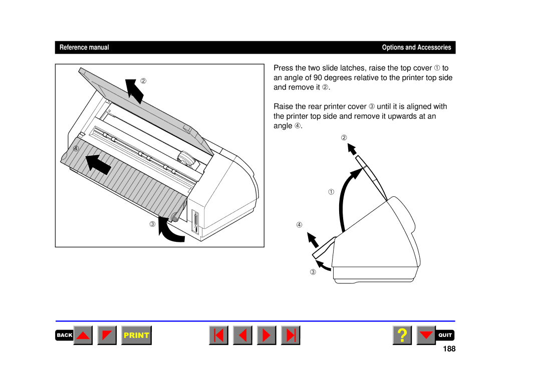 Tally Genicom 2250, 2150 manual 188 