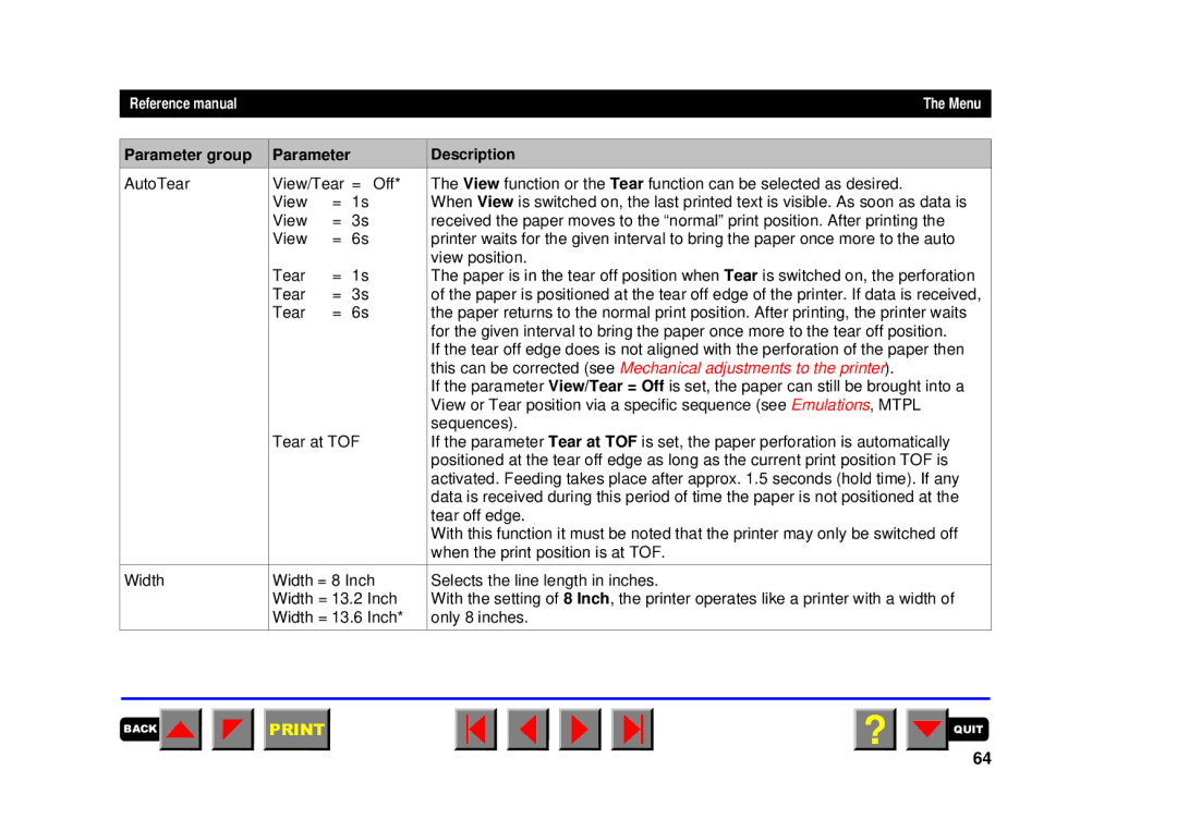 Tally Genicom 2250, 2150 manual Sequences 