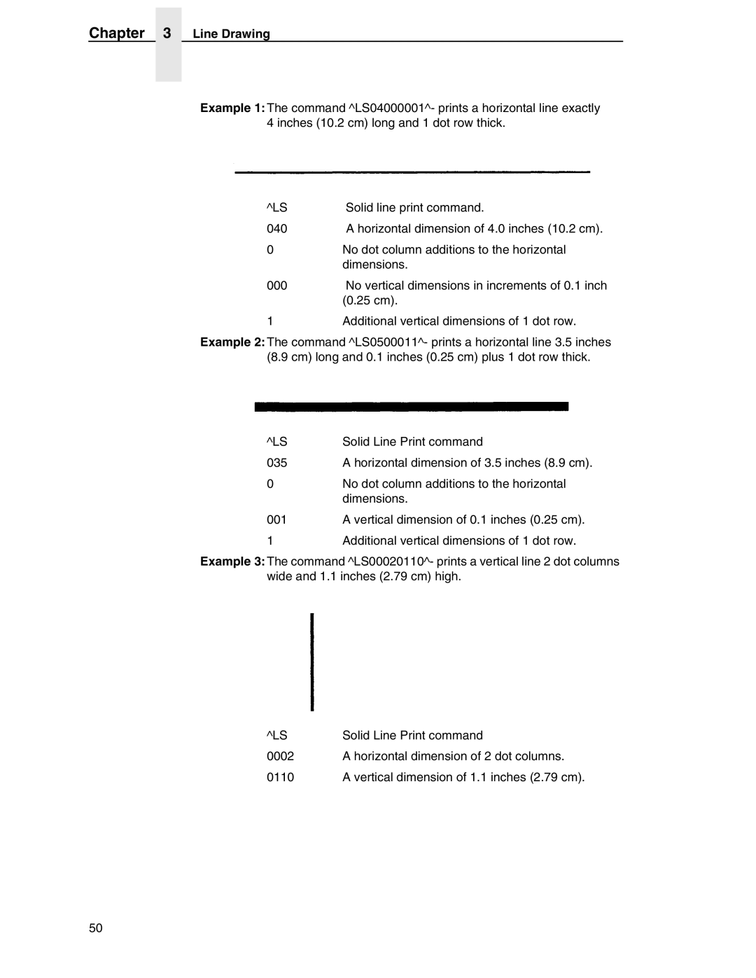 Tally Genicom 6600 manual Line Drawing 