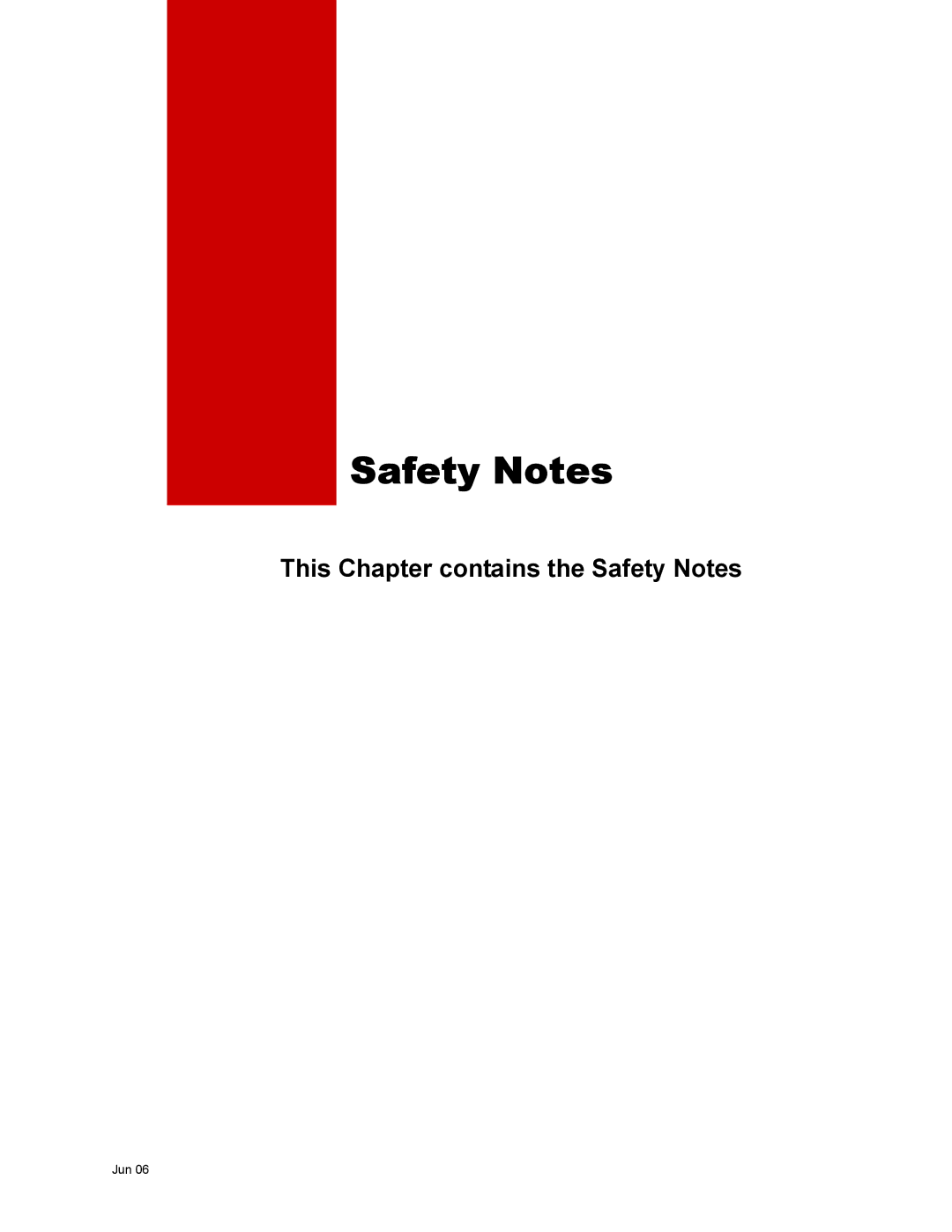 Tally Genicom 8026DN manual Safety Notes 