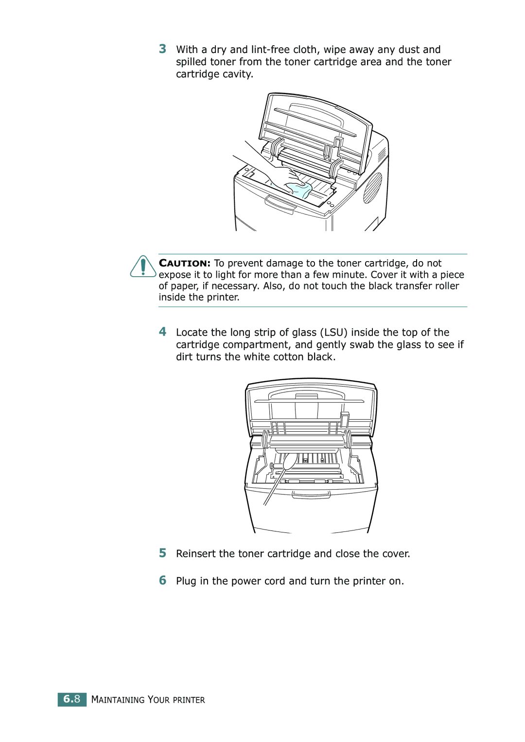 Tally Genicom 9025N manual Maintaining Your Printer 