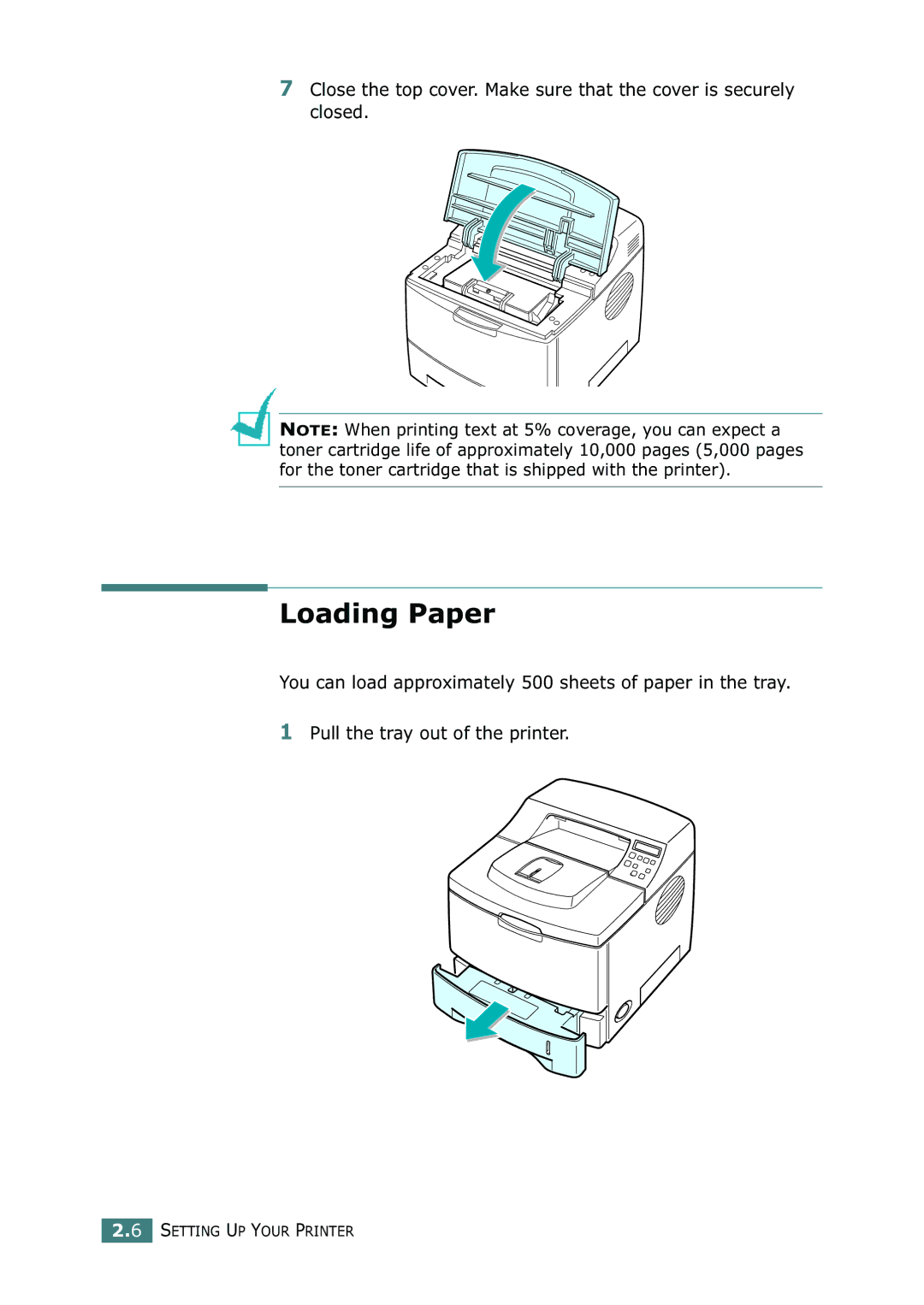 Tally Genicom 9025N manual Loading Paper 