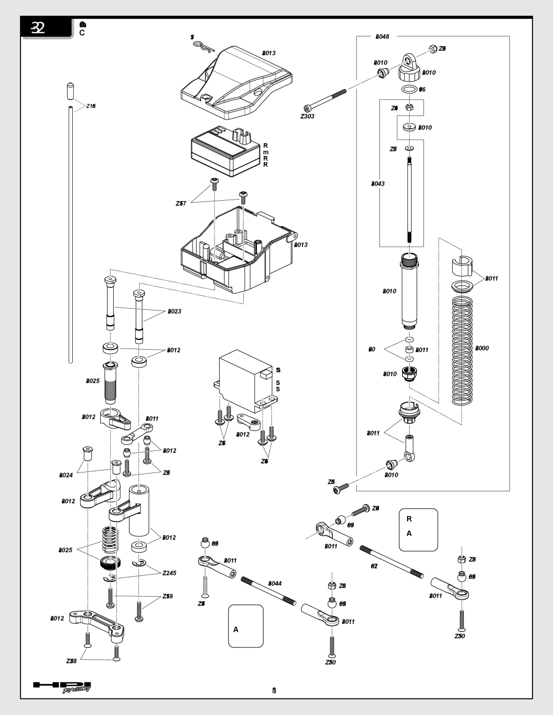 Tally Genicom I-12013-1 instruction manual Chassis Assembly, Montage du châssis Montaje del chasis 