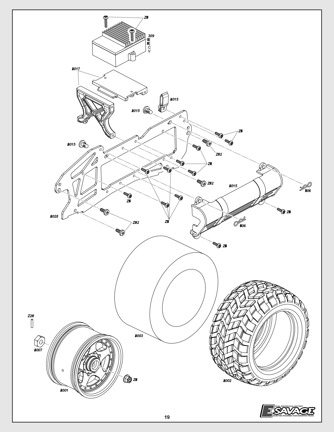 Tally Genicom I-12013-1 instruction manual Z569 309 