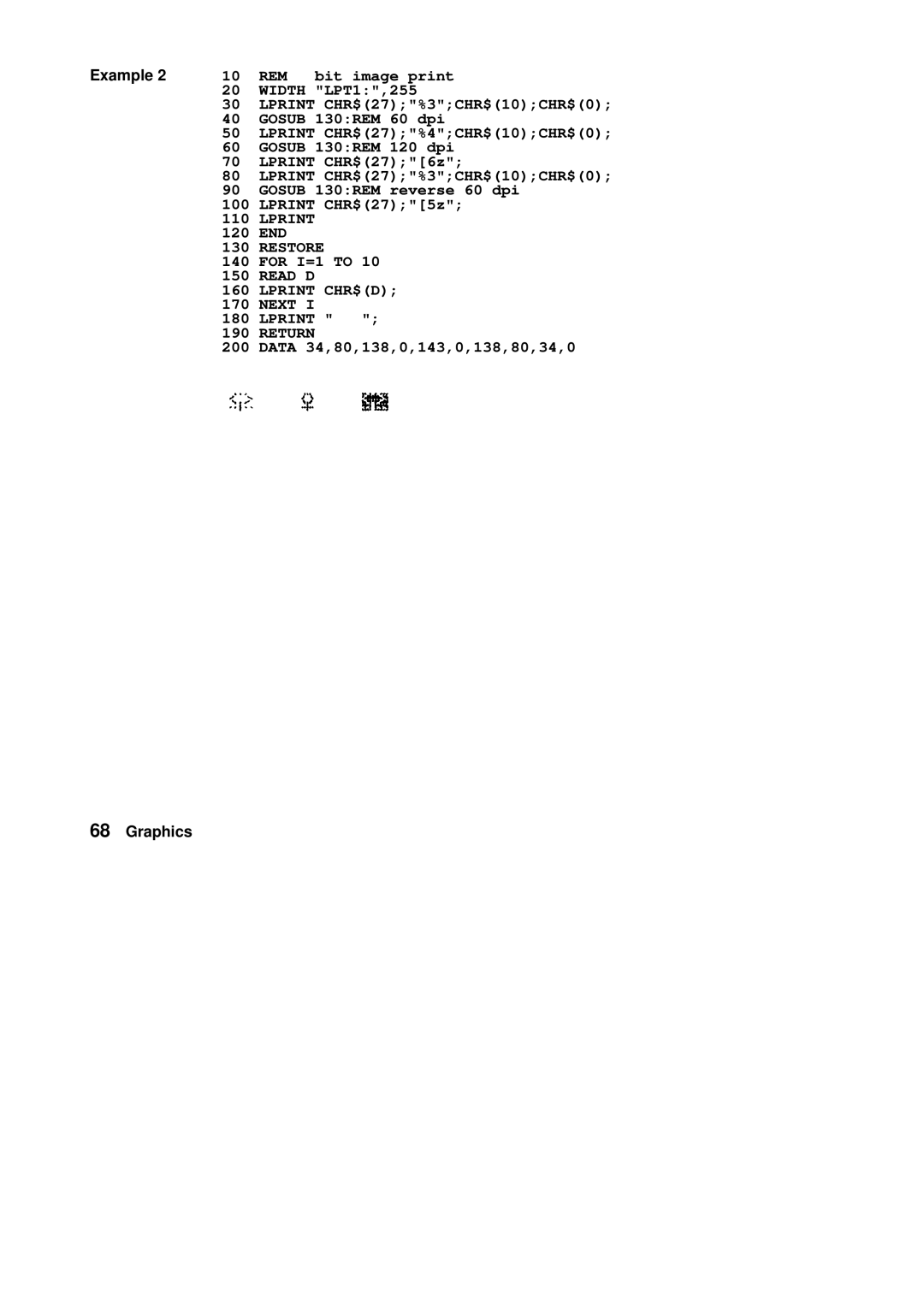 Tally Genicom Matrix Printer manual Restore 