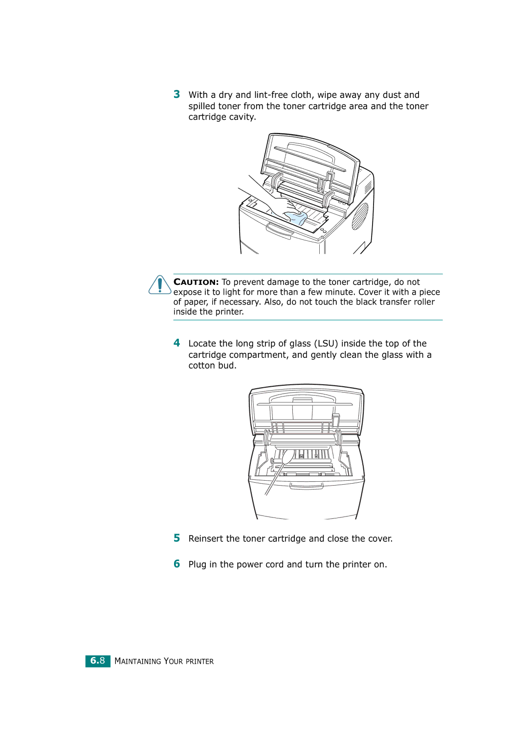 Tally Genicom T9220 manual Maintaining Your Printer 