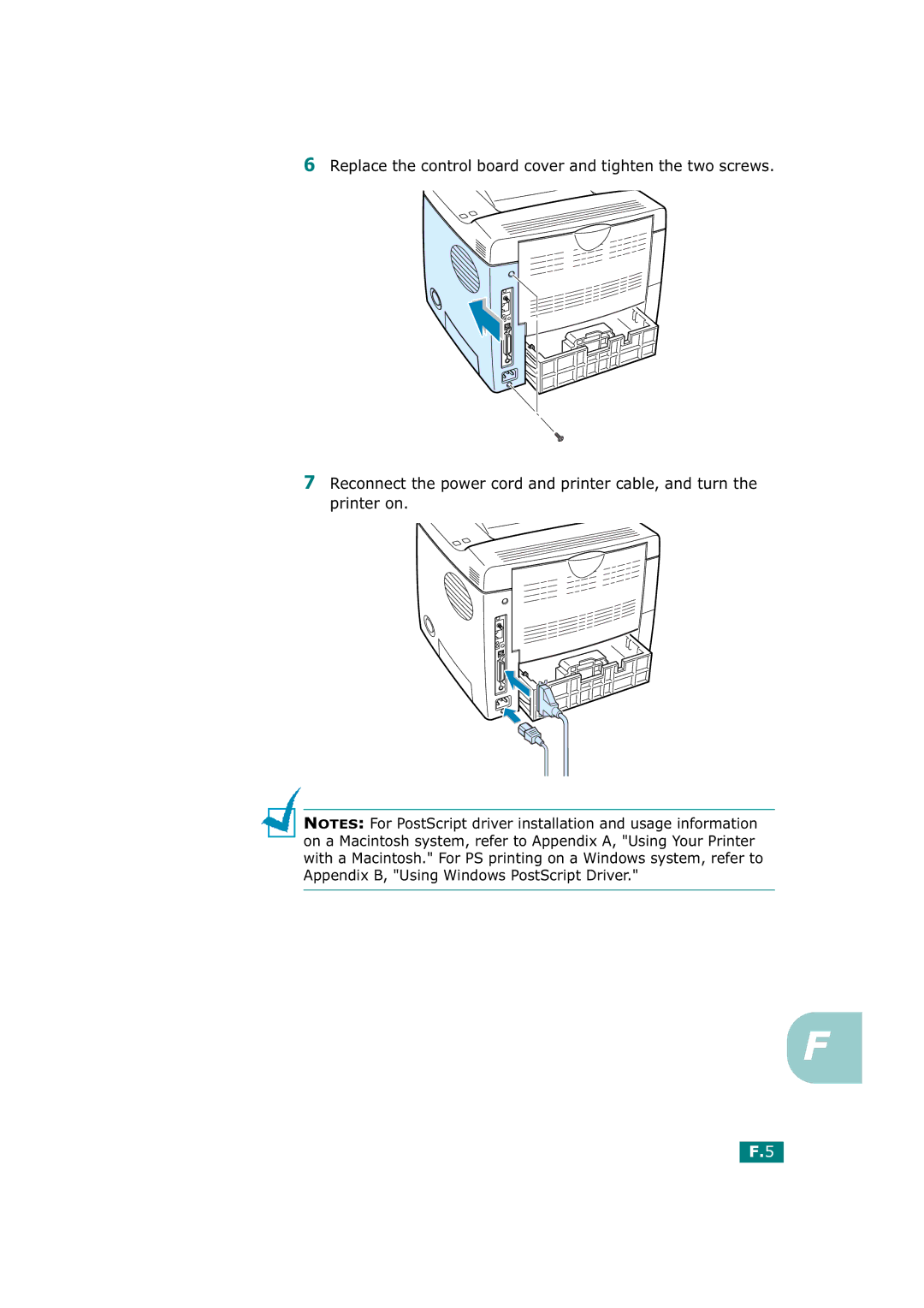 Tally Genicom T9220 manual 