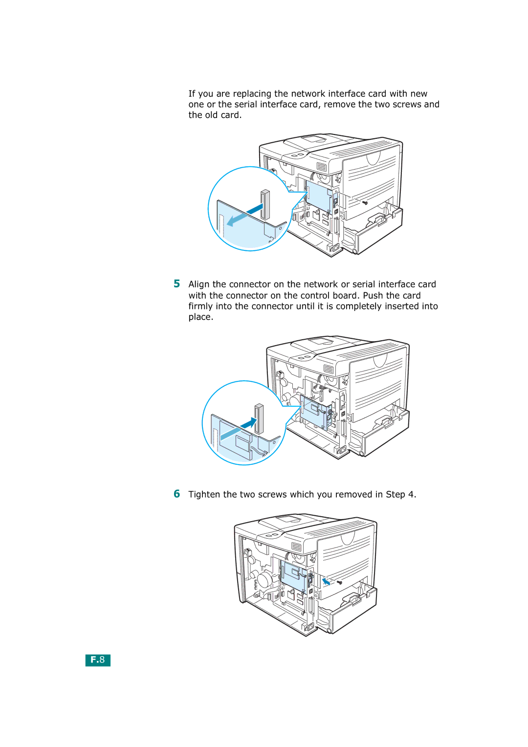 Tally Genicom T9220 manual 