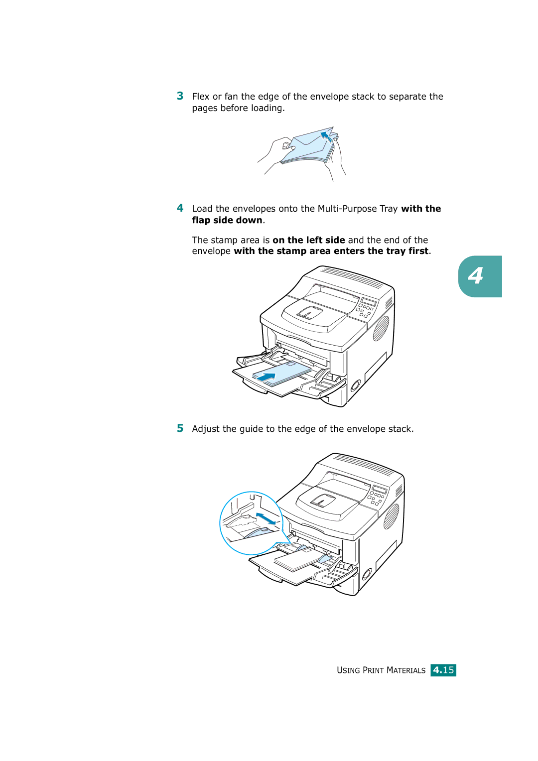 Tally Genicom T9220 manual Using Print Materials 