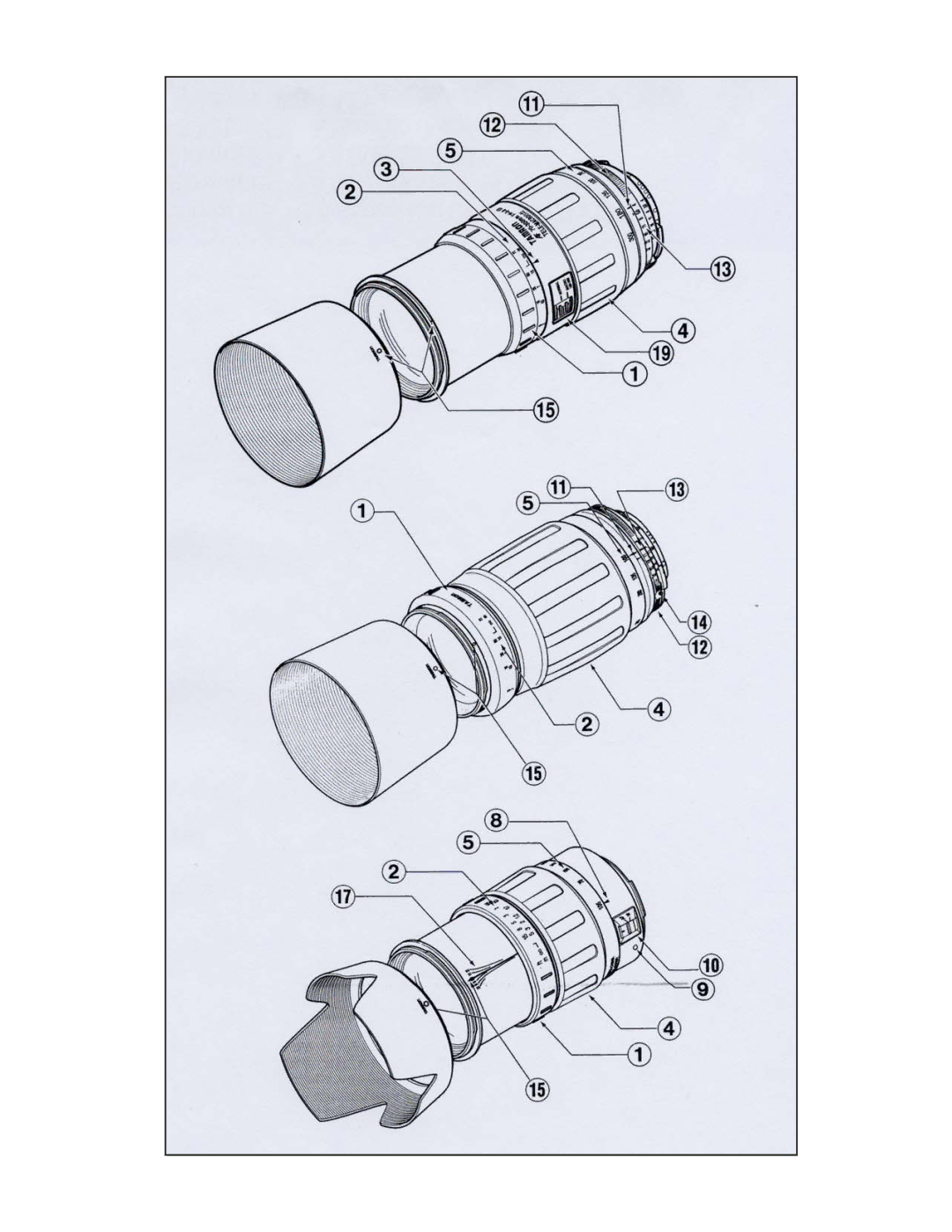 Tamron 179D owner manual 