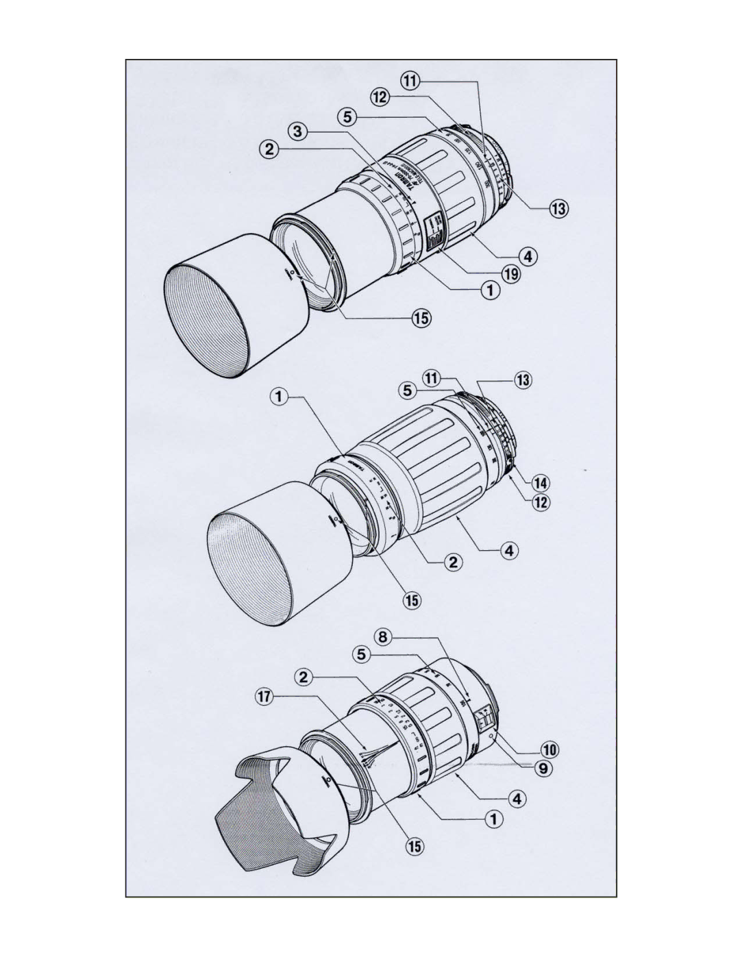 Tamron 672D owner manual 