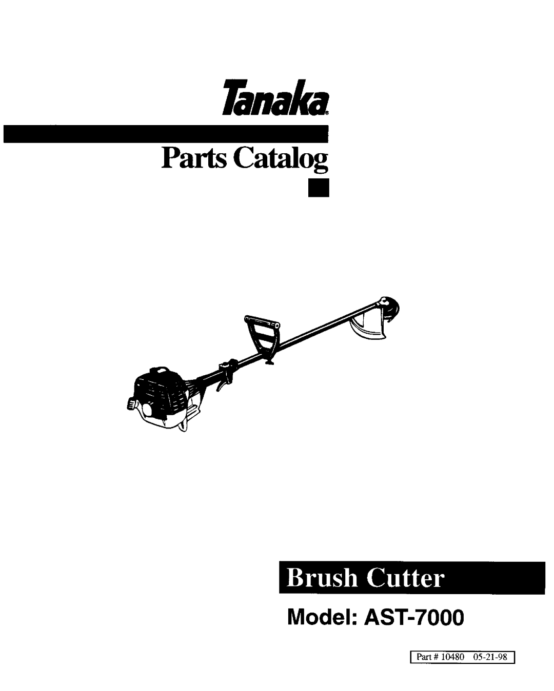 Tanaka AST-7000S manual 