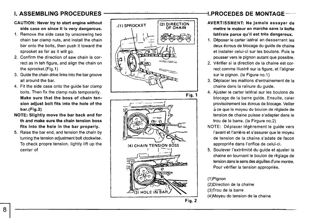 Tanaka ECS-3500, ECS-4000 manual 