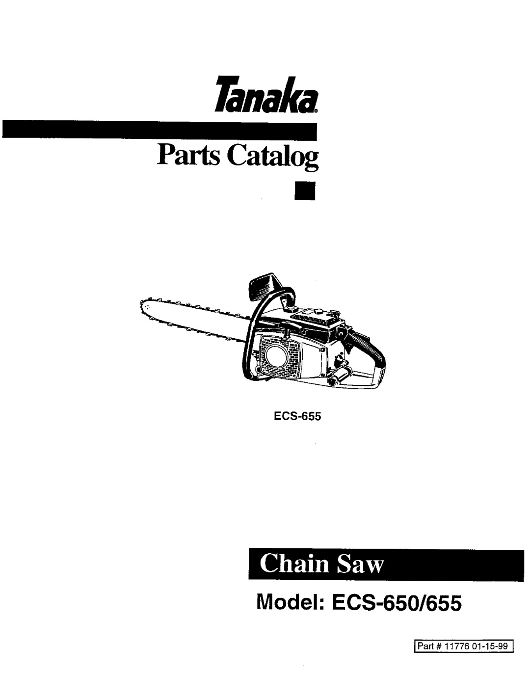 Tanaka ECS-650/655 manual 