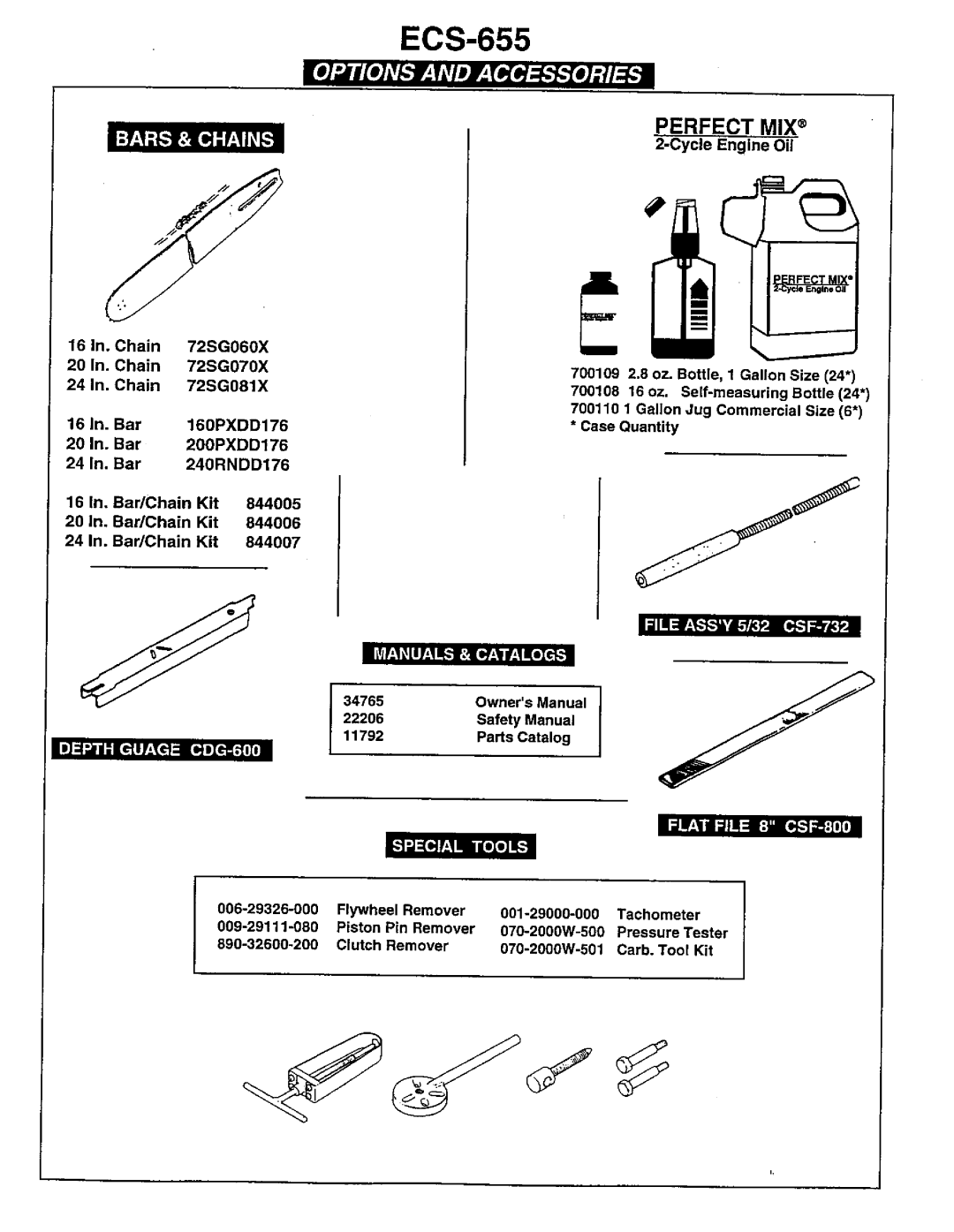 Tanaka ECS-650/655 manual 