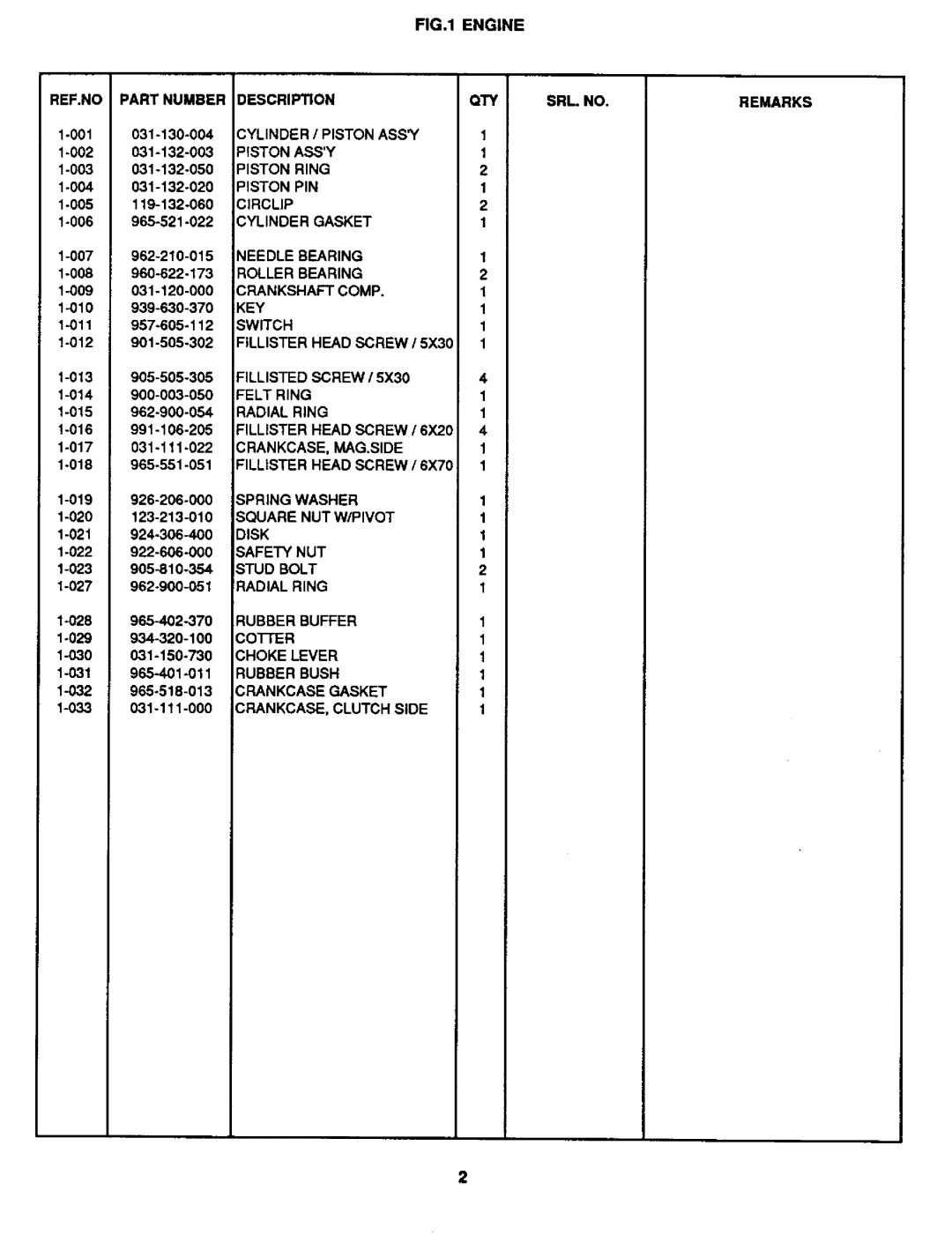 Tanaka EHC-140 manual 