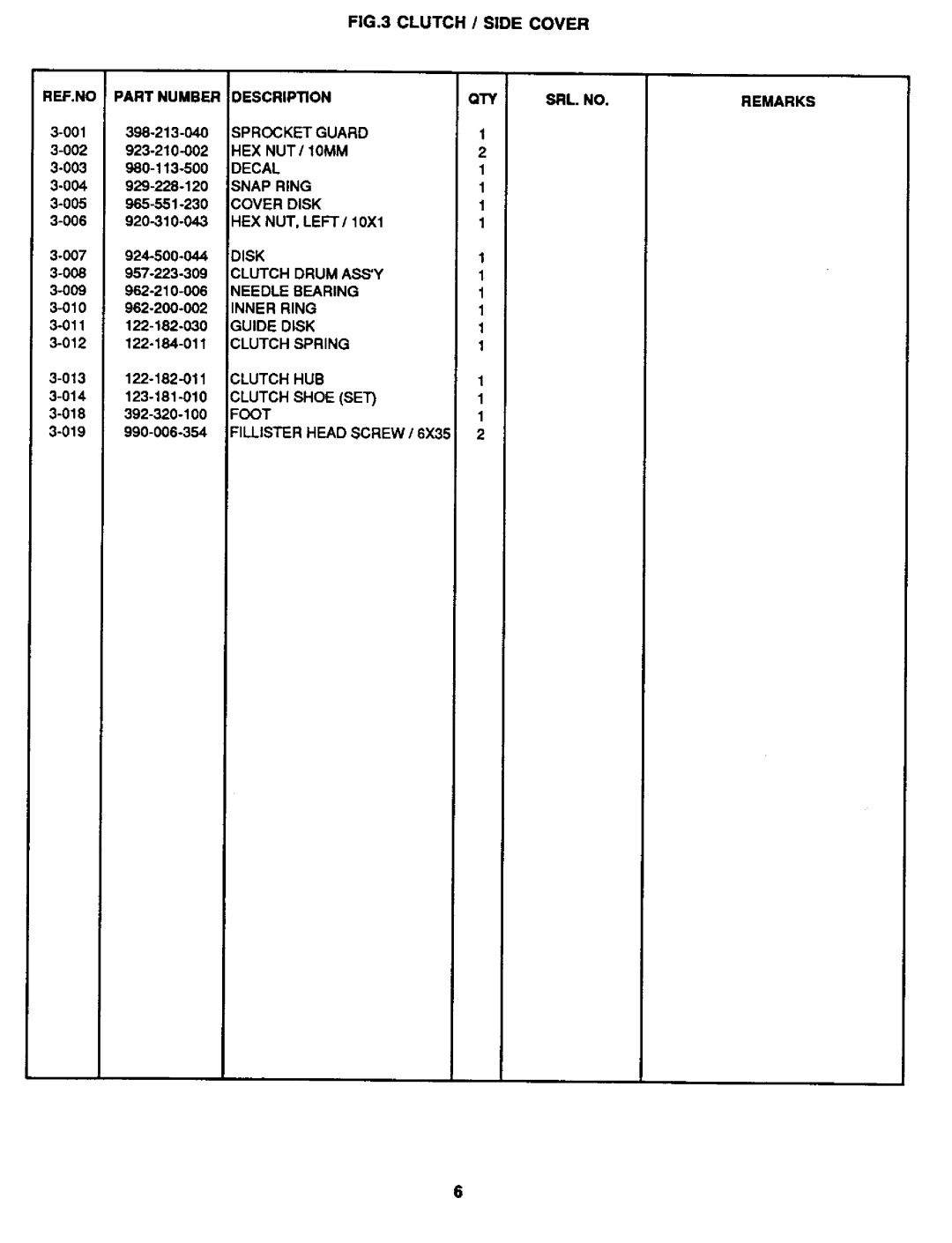 Tanaka EHC-140 manual 